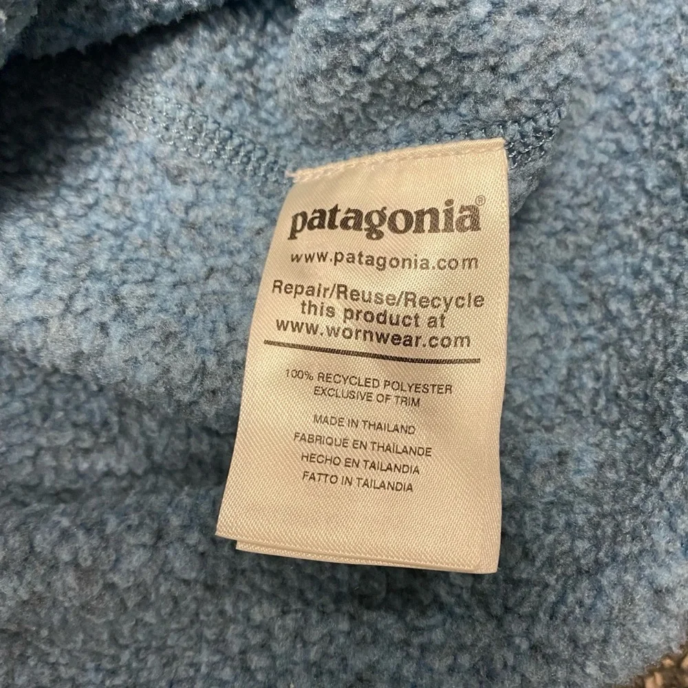 Patagonia Men’s Better Sweater 1/4 Zip Fleece Jacket Size Small